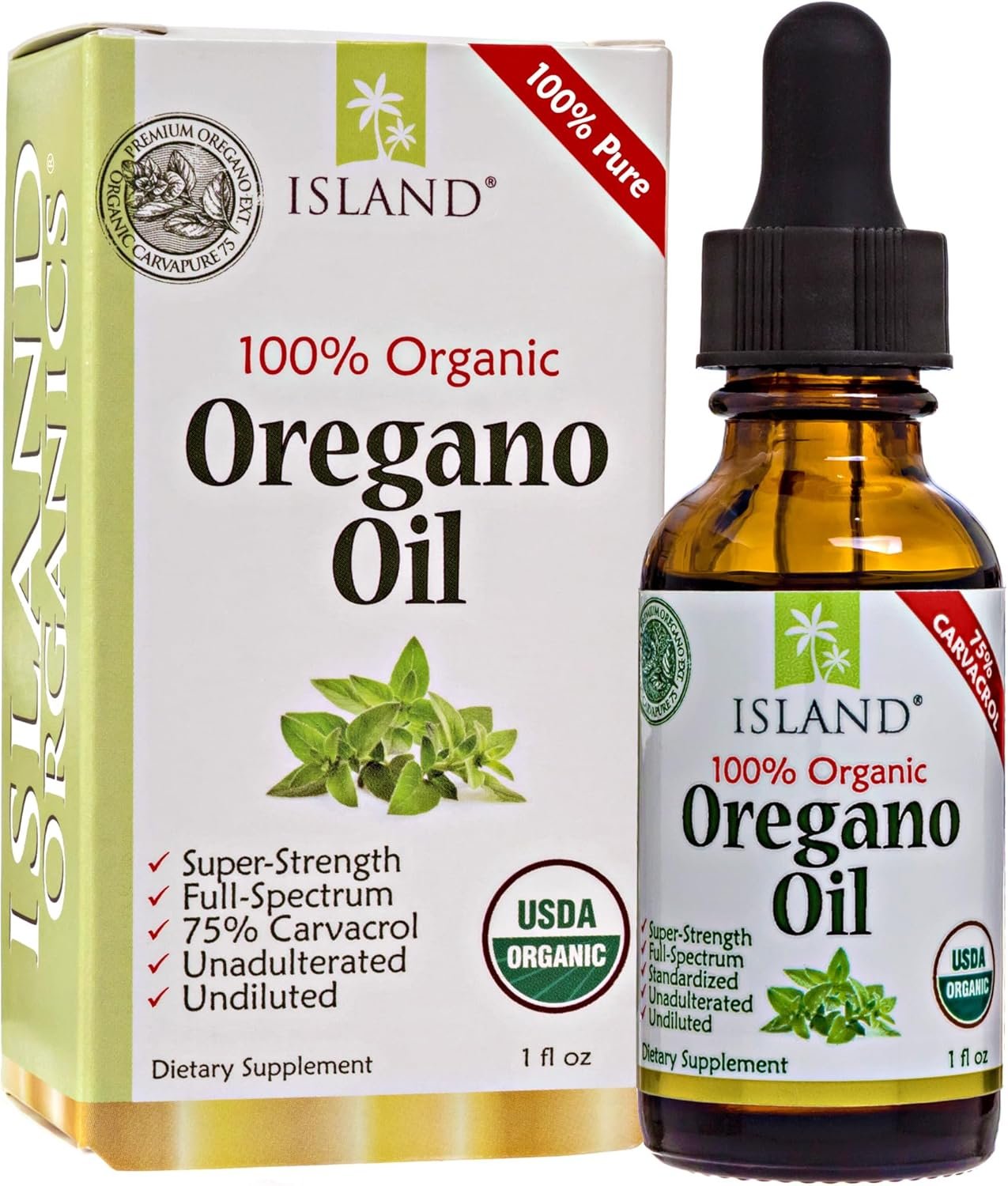 Oregano Oil Organic Liquid Drops